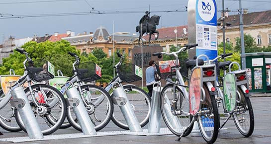 U Zagrebu možeš unajmiti bicikl