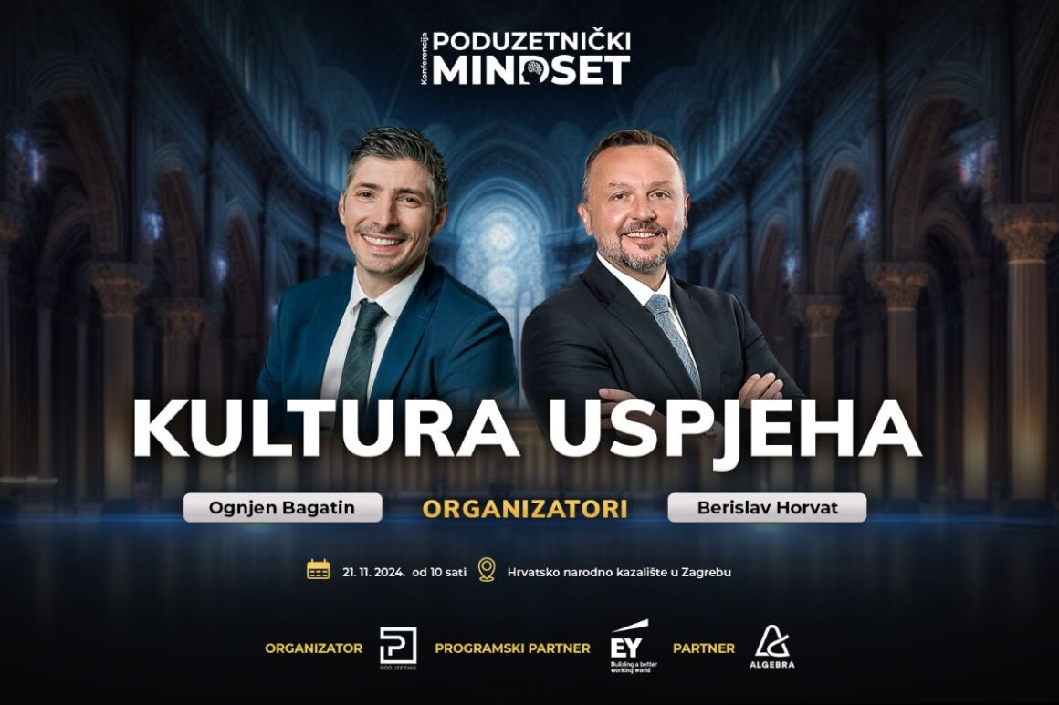 Tko su ti iznimni šampioni koji će se ove godine popeti na pozornicu konferencije, možete pratiti na službenoj stranici konferencije Poduzetnički mindset