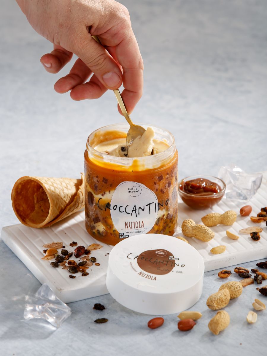 Kad zatvorite oči i kušate Croccantino sladoled, nećete osjetiti samo kremoznu teksturu i punoću prirodnih sastojaka – osjetit ćete priču.